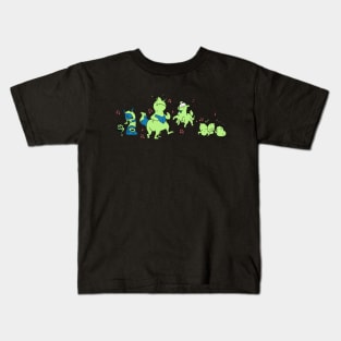 Rock n Rolliens: Party 6 Kids T-Shirt